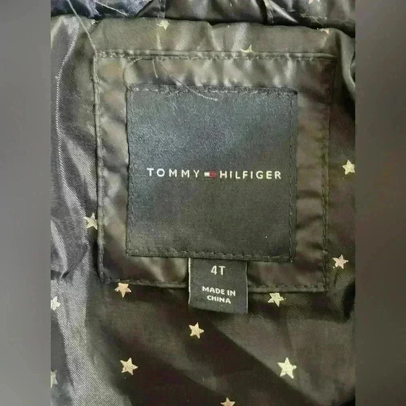 Tommy Hilfiger Girls Kids Size 4T Jacket Blue - Picture 3 of 3
